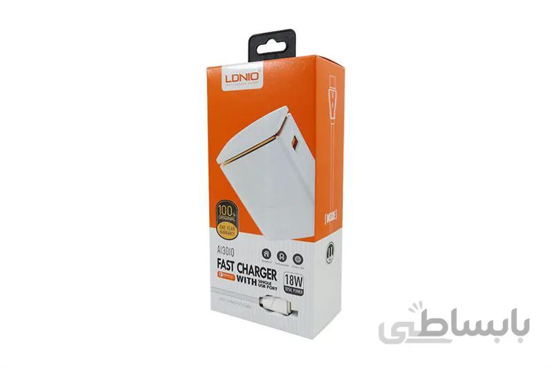شارژر دیواری سریع الدینیو مدل A1301Q