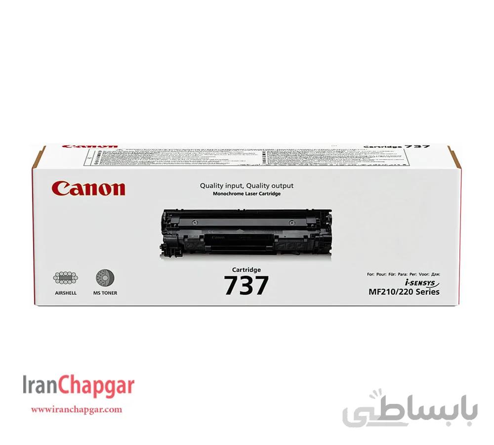 کارتریج مشکی کانن 737 ا 737