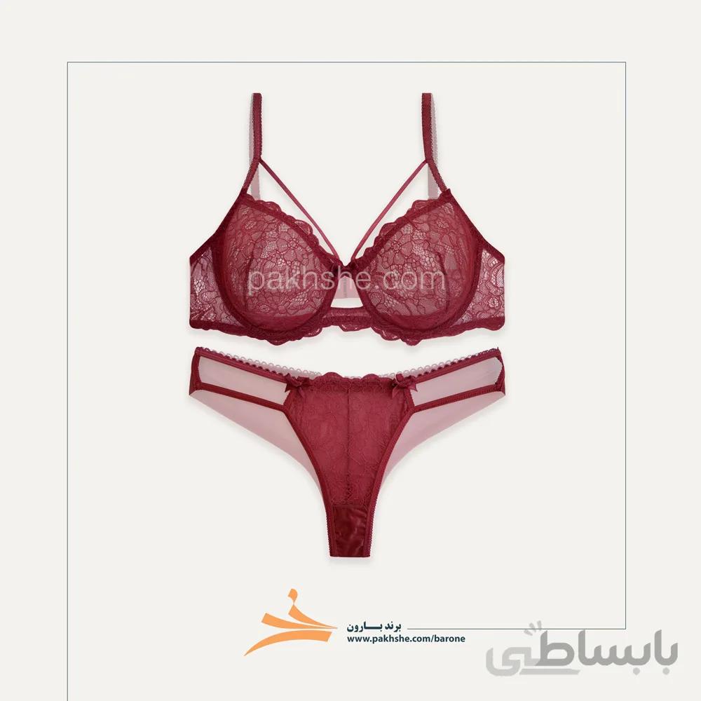ست شورت و سوتین هارنس دار برند بارون کد 345054