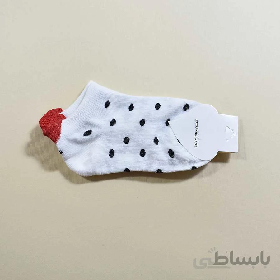 جوراب نیم ساق دخترانه بچه گانه کد 3111 – 1 تا 4 سال