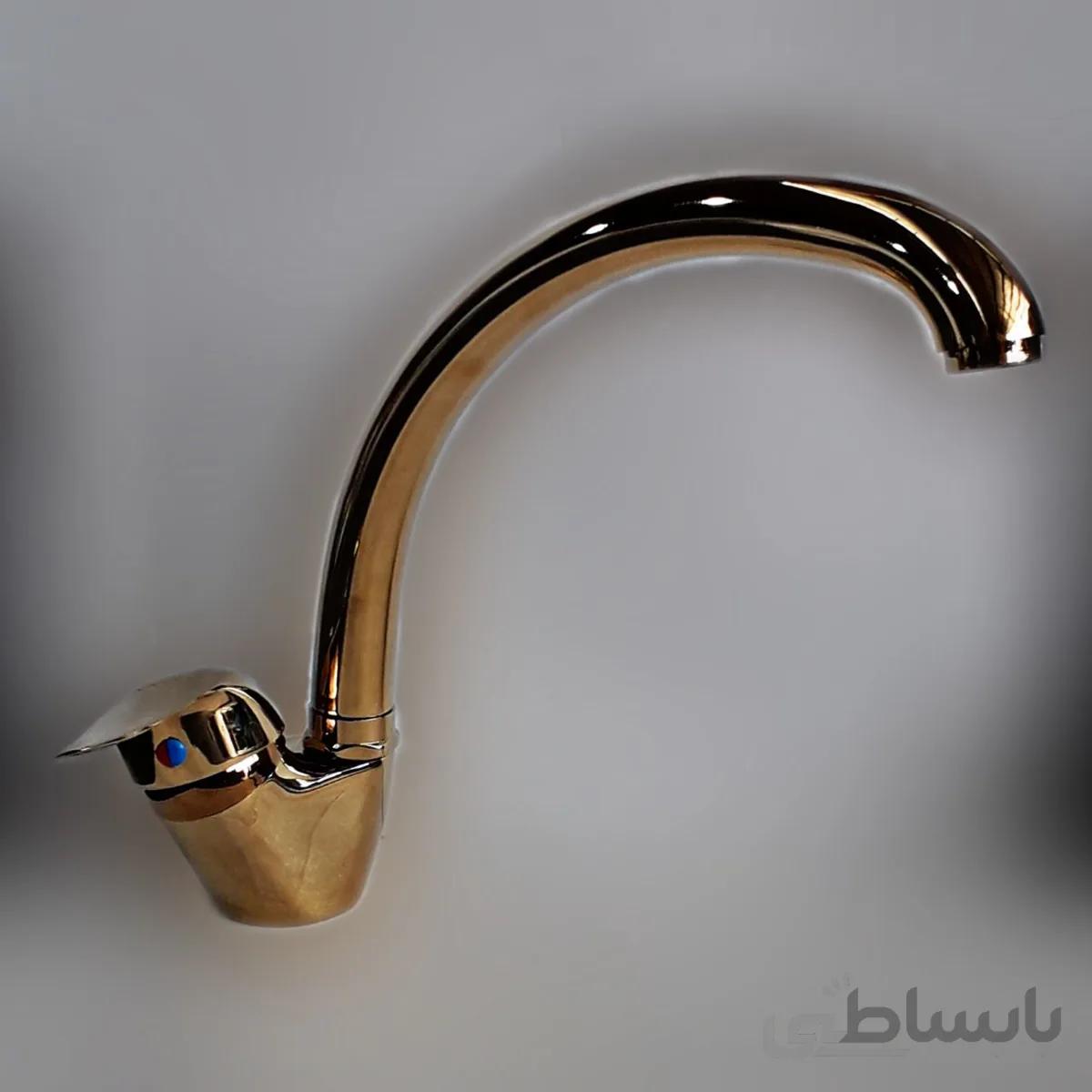 شیر سینک نیکان مدل تمام طلایی ا Nikan All Golden Sink Faucet