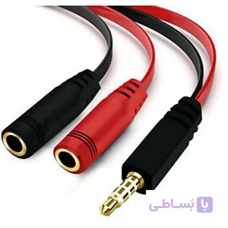کابل AUX تبدیل یک به دو