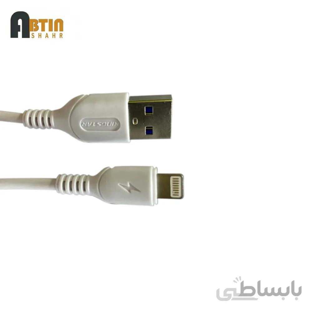 کابل فست USB به آیفون مدل KINGSTAR- K12I با گارانتی