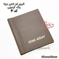 آلبوم لنز ناخن دونا رنگ گردویی کد 4
