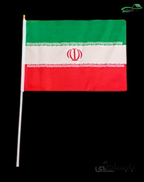 پرچم ایران میله دار سایز بزرگ1-695