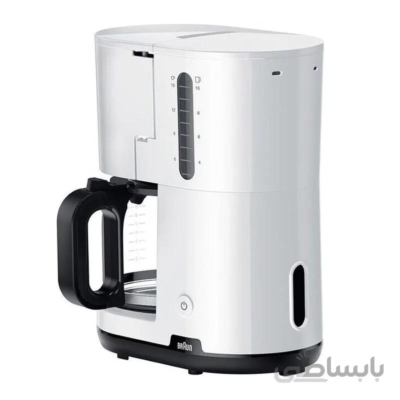 قهوه ساز براون مدل KF1100 (سفید)