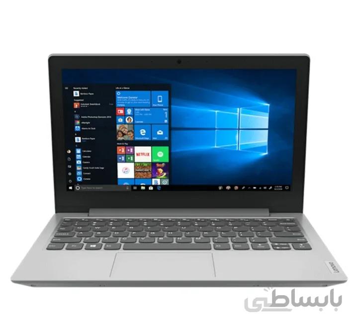 لپ تاپ لنوو 11 اینچی مدل IdeaPad Slim 1 پردازنده A6 9220e رم 4GB حافظه 500GB HDD گرافیک AMD R4 ا IdeaPad Slim 1 A6 9220e 4GB 500GB HDD AMD R4 512MB 11 inch Laptop