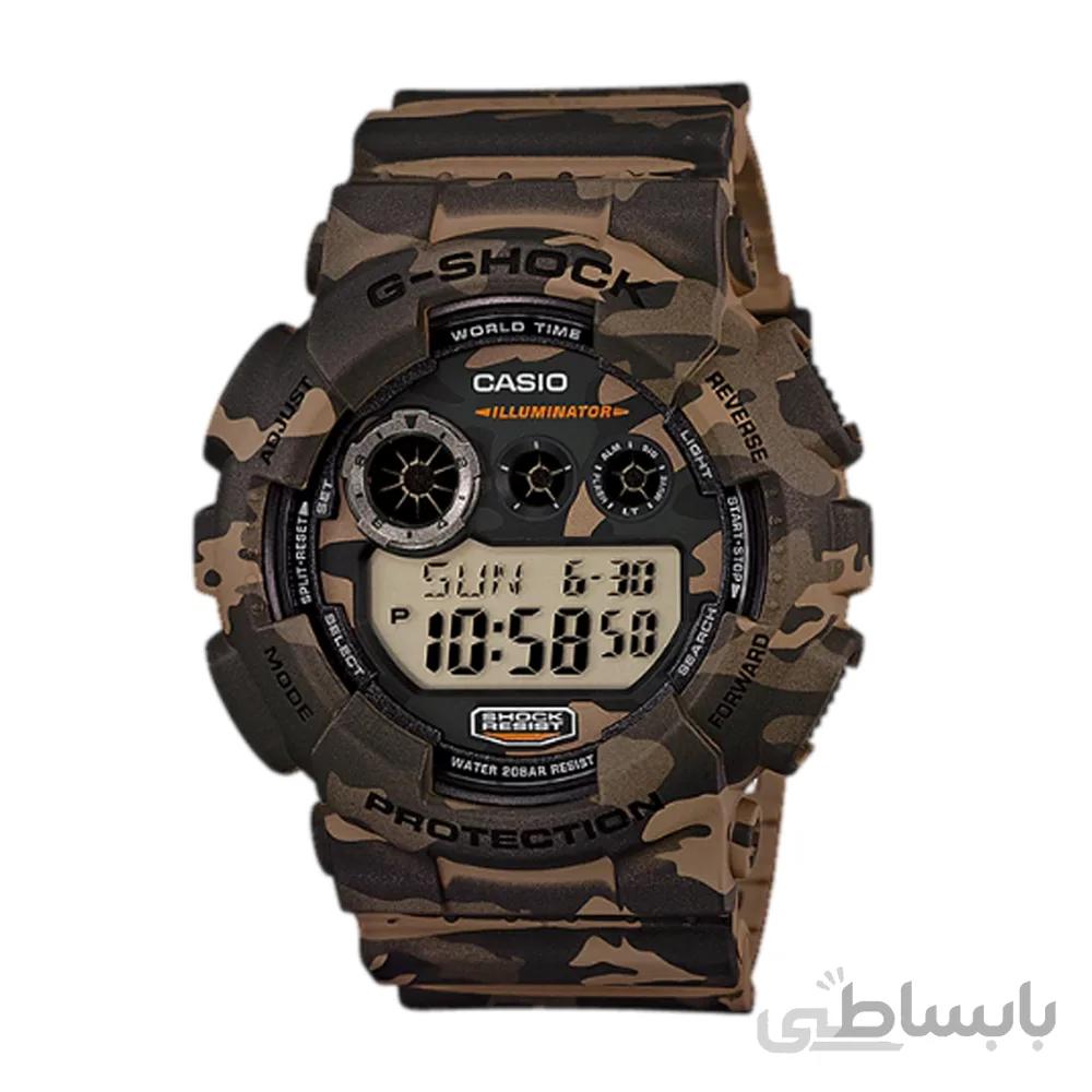 ساعت مچی مردانه کاسیو جی شاک مدل GD-120CM-5 ا GD-120CM-5