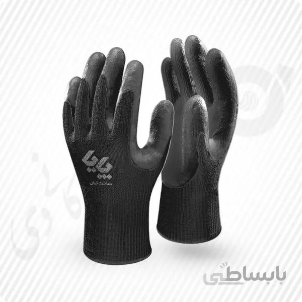 دستکش کار کف مواد نیتریل ضخیم پایا ( کد: 88 )