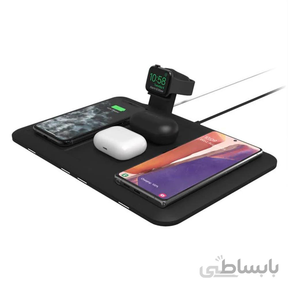 شارژر وایرلس 4 در 1 موفی | Mophie 4-in-1 Wireless Charging Mat