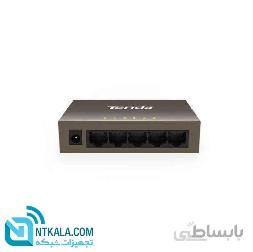 سوییچ 5 پورت Fast Ethernet رومیزی تندا TEF1005D