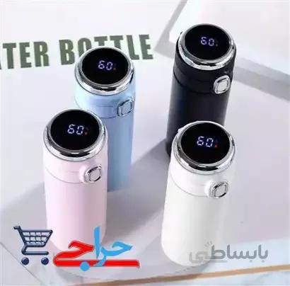 تراول ماگ استیل دماسنج دار 380 میل