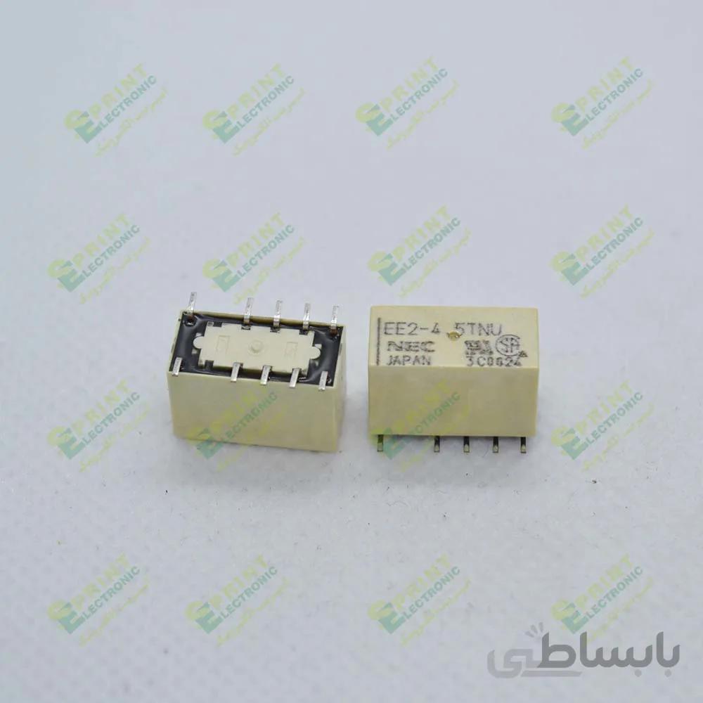 رله 4.5 ولت مینی مخابراتی لچ ۱۰ پایه 1 آمپر NEC EE2-4.5TNU