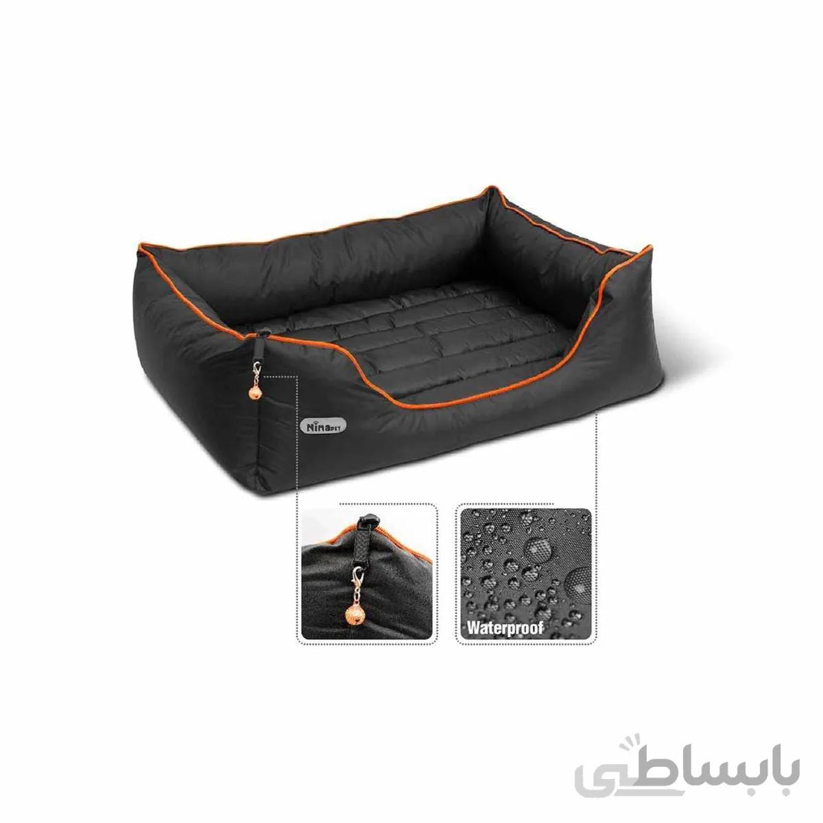 جای خواب U سگ و گربه نیناپت مدل زیپ لاین ضد اب ا Ninapet Dog & Cat Waterproof U bed
