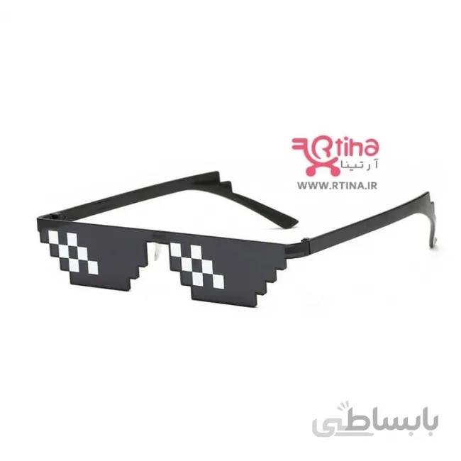 عینک آفتابی PIXEL طرح موزائیکی (Thug life) کلاسیک