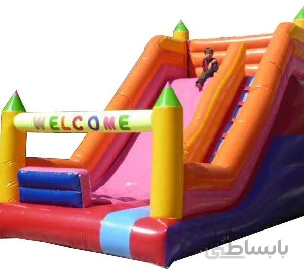 سرسره بادی چهار قلعه شهربازی مدل 008