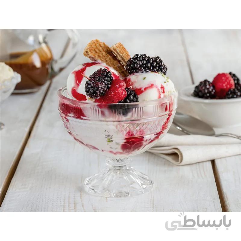 بستنی خوری 2 عددی مدل Belevia مادام کوکو