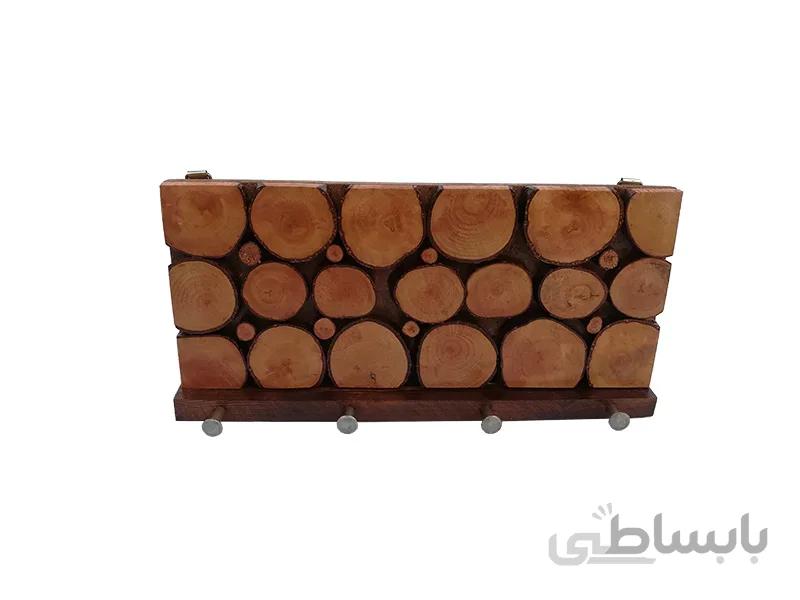 جا کلیدی چوبی طرح پازل