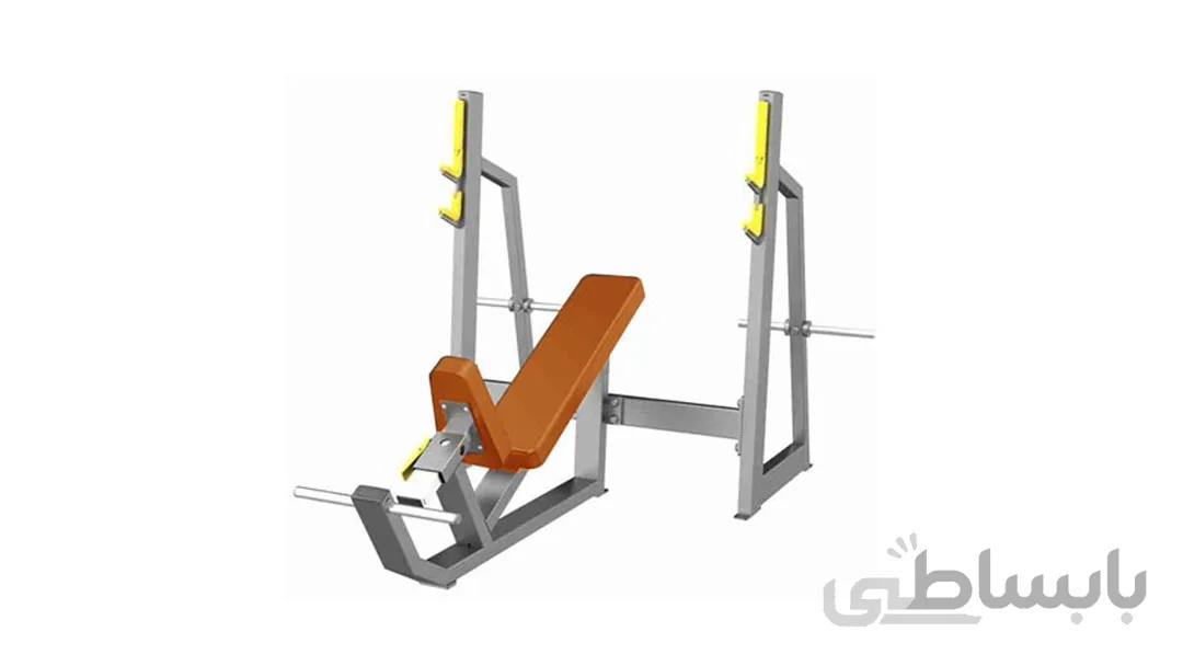 دستگاه میز بالا سینه پریکور Olympic Decline Bench Precor