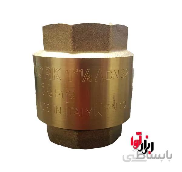 شیر یک طرفه 1/4 1 اینچ یورک YORK
