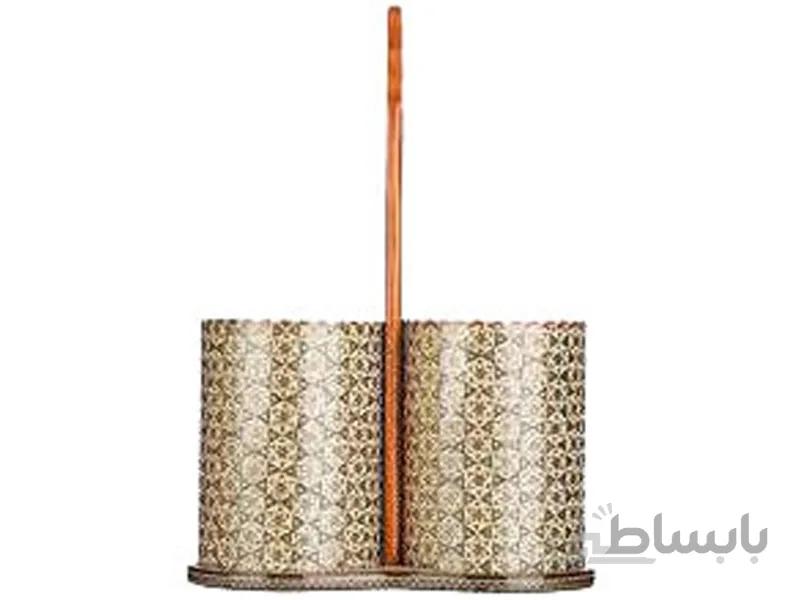 جا قاشقی خاتم کاری