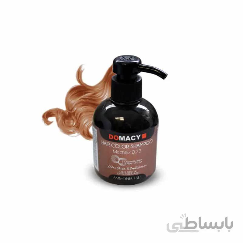 شامپو رنگساژ دوماسی حجم 300 میل شماره 8.73 (موکا)