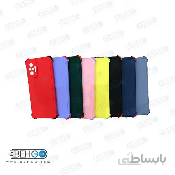 قاب شیائومی Xiaomi Redmi Note 10Pro کاور مدل ژله ای دکمه رنگی محکم ضد ضربه با محافظ لنز دوربین گوشی Xiaomi Redmi Note 10Pro ا Camera Cover color key Case for Xiaomi Redmi Note 10Pro/note 10 pro max