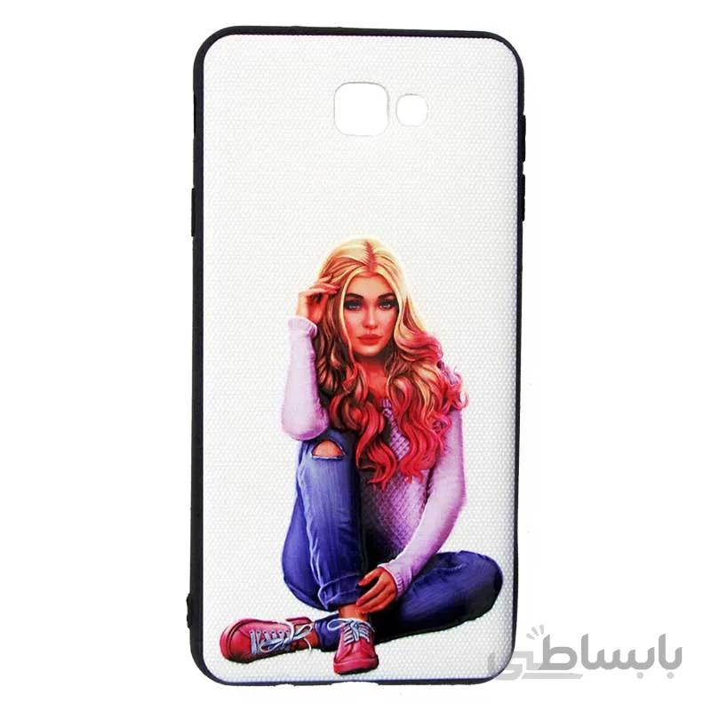 قاب فانتزی برجسته دخترانه طرح دار سامسونگ Samsung J7 Prime