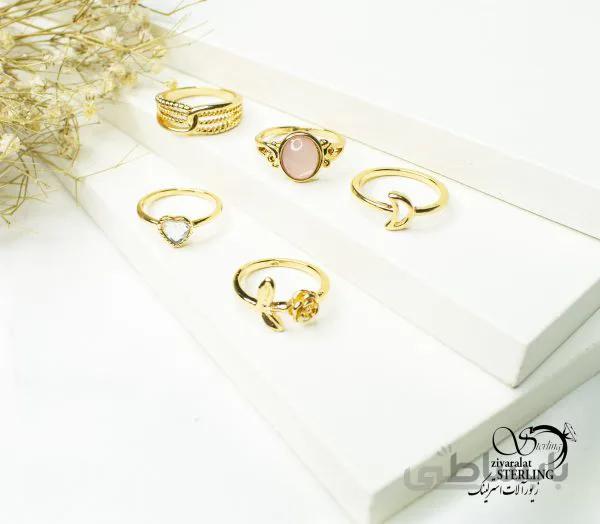 پک انگشتر زنانه کد 5600