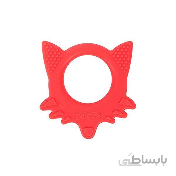 دندانگیر سیلیکونی طرح روباه دکتر براون Drbrowns