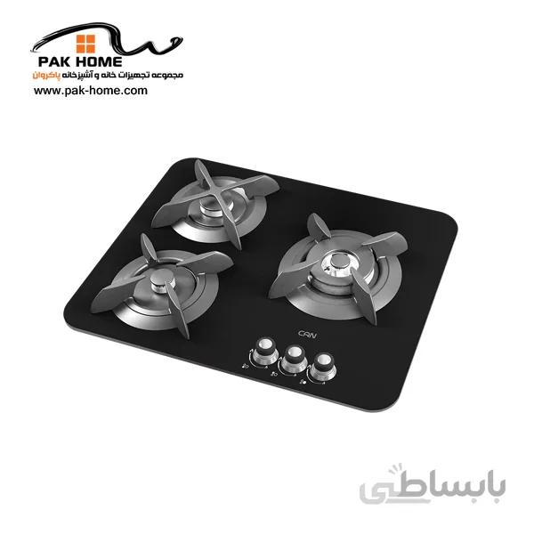 اجاق گاز صفحه ای شیشه ای 303G کن ا 303G
