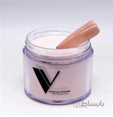 پودر هلویی تیره کاشت ناخن 50 گرم برند وی Perfect Nude ا شناسه کالا: 1359