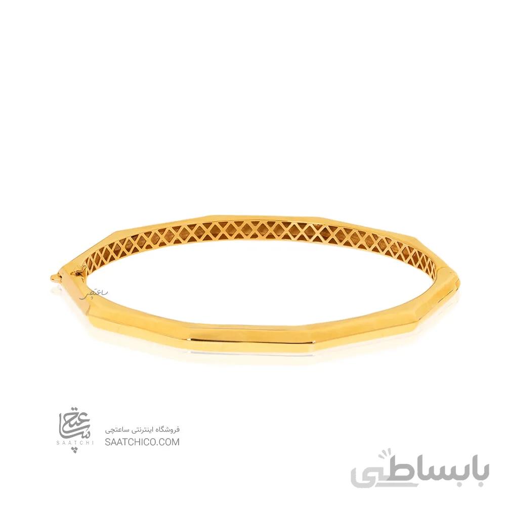 دستبند النگویی طلا طرح دیوید یورمن کد CB474