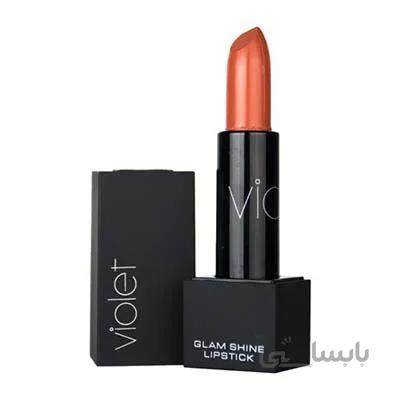 رژلب جامد چرب ویولت ۴۱۲ / Violet Glam Shine Lipstick