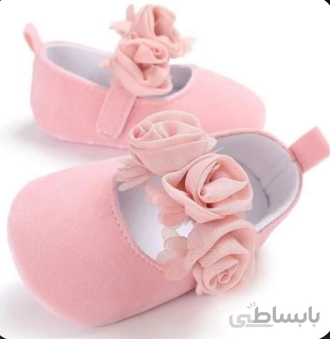 پاپوش شکوفه صورتی