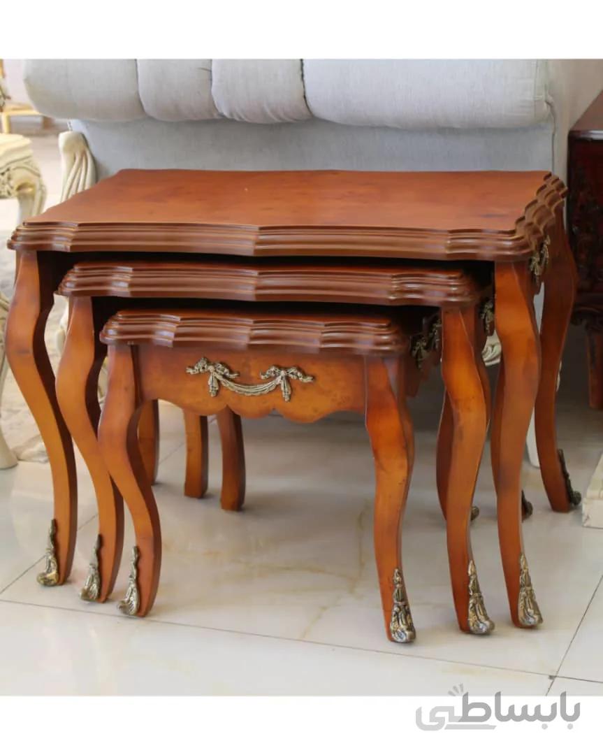 گل میز برنزکوب