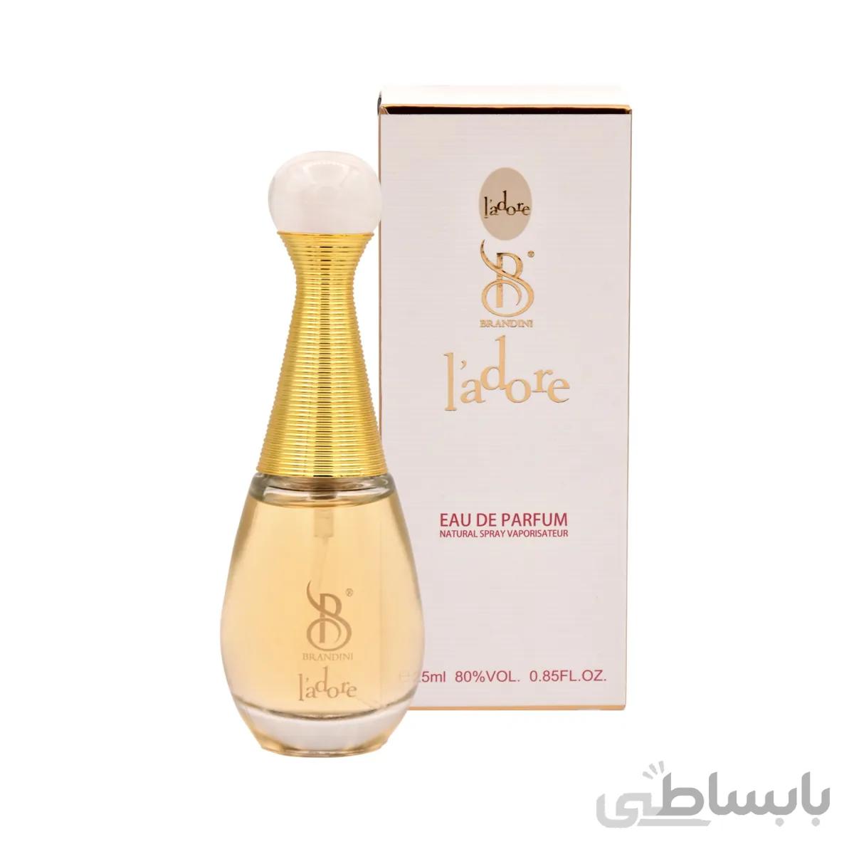 عطر جیبی زنانه برندینی مدل Ladore حجم 25 میل