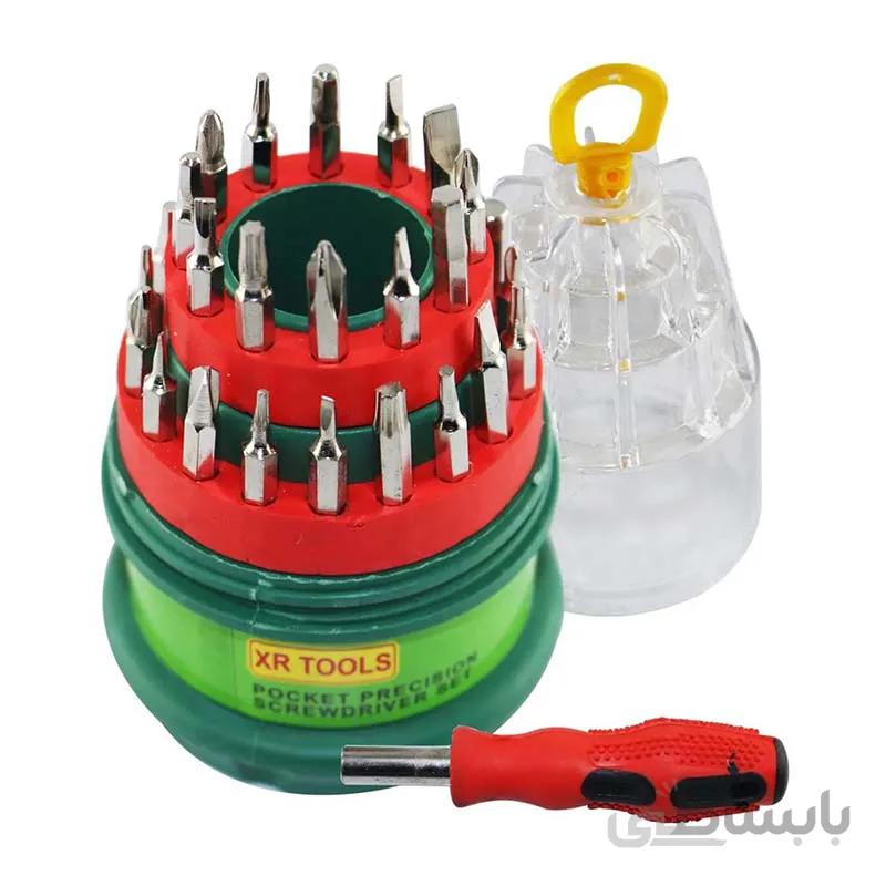 پیچ گوشتی همه کاره استوانه ای XR TOOLS