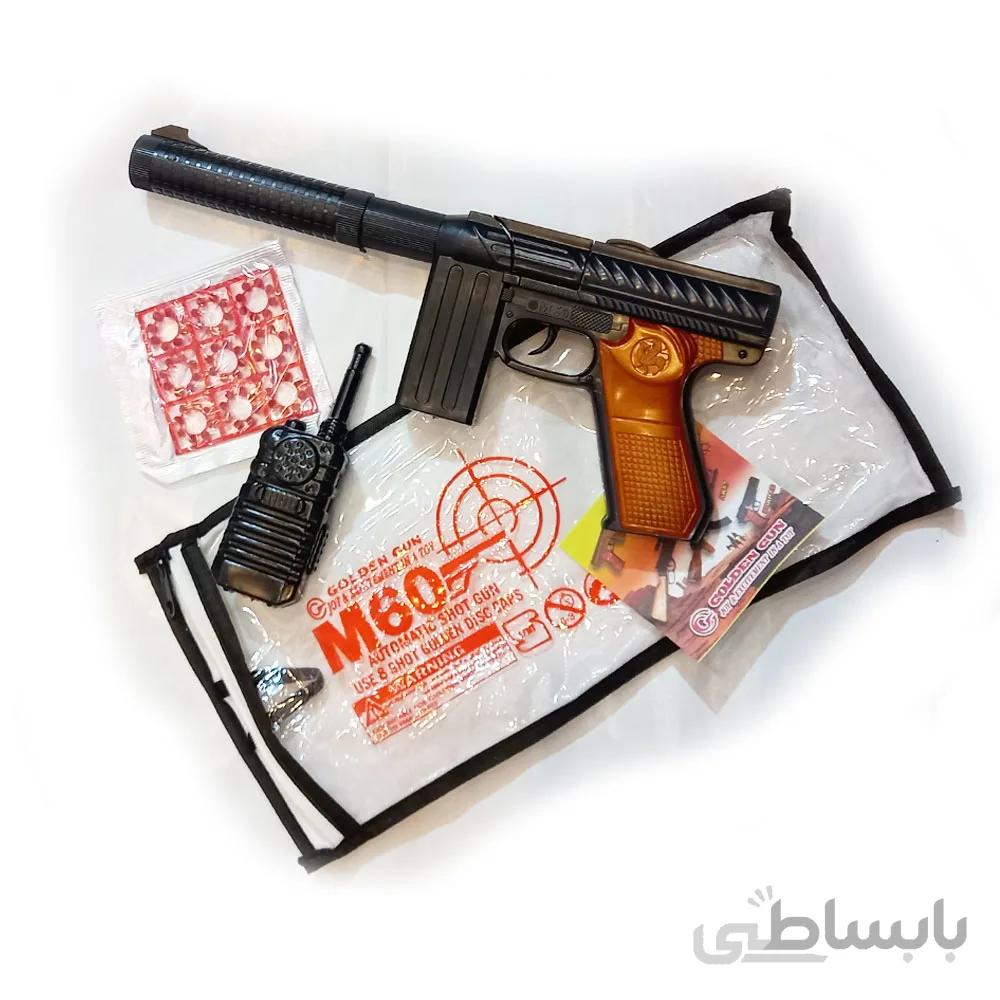 اسباب بازی تفنگ ترقه ای مدل m60
