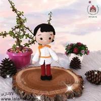 عروسک بافتنی شاهزاده سیندرلا ( کد 60351 )