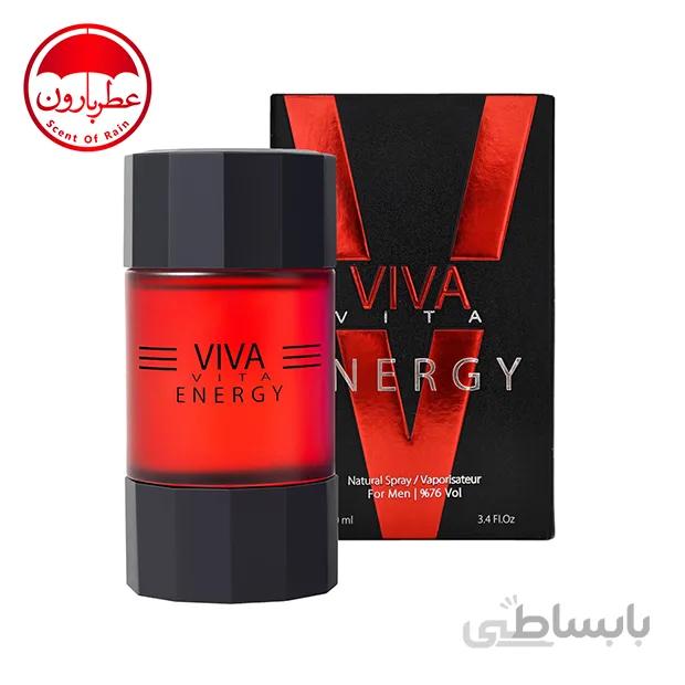ادوپرفیوم مردانه ویوا ویتا انرژی حجم 100 میلیلیتر ا Viva Vita Energy For Men EDP 100ml