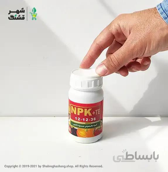 کود پودری NPK 12-12-36 دکتر بایو – 100 گرمی