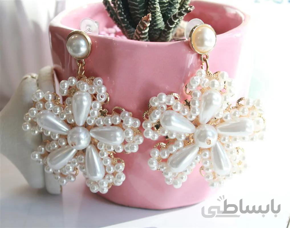 گوشواره مروارید سایز بزرگ - 02