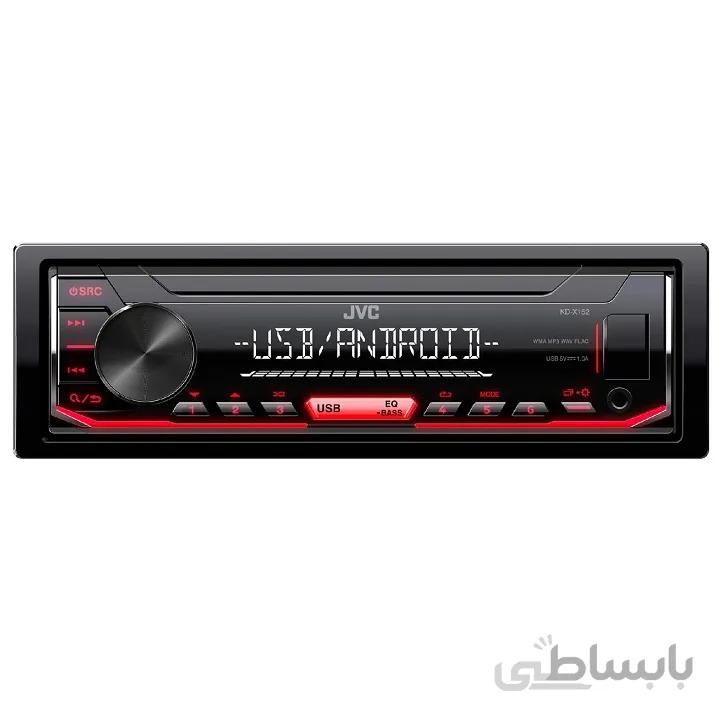 پخش جی وی سی مدل KD-X152M ا JVC KD-X152M Car Audio Player
