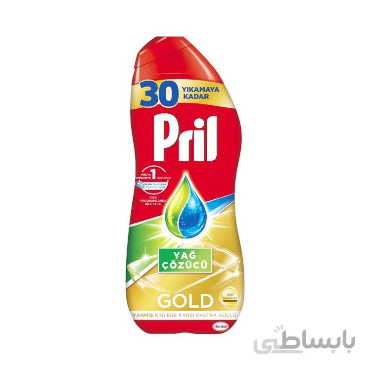 ژل ماشین ظرفشویی پریل Pril اصل ترکیه حجم 540 میلی لیتر ا Pril dishwasher gel, volume 540 ml