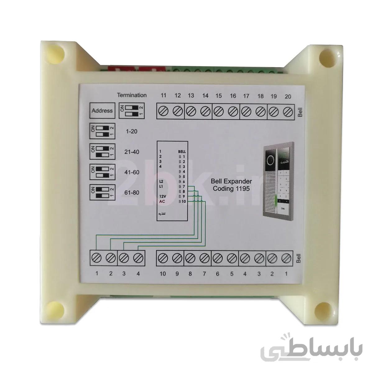 توزیع کننده کدینگ آیفون تصویری الکتروپیک 1195