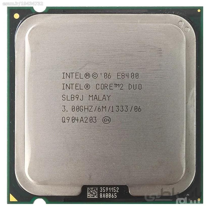 سی پی یو اینتل کور 2 دو E8400 ا 2 E8400