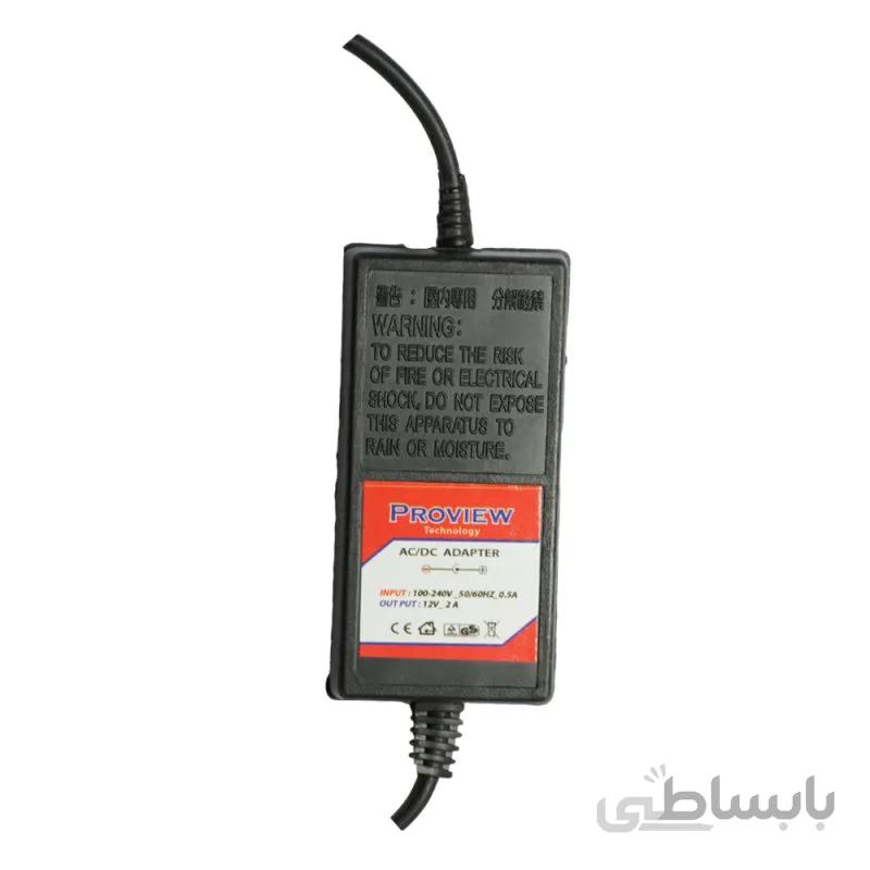 آداپتور 12ولت 2 آمپر پرو ویو کد 11