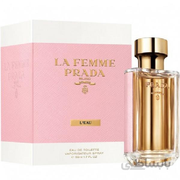 عطر زنانه پرادا (Prada) مدل لفم لئو (La Femme L'Eau) حجم 100 میل
