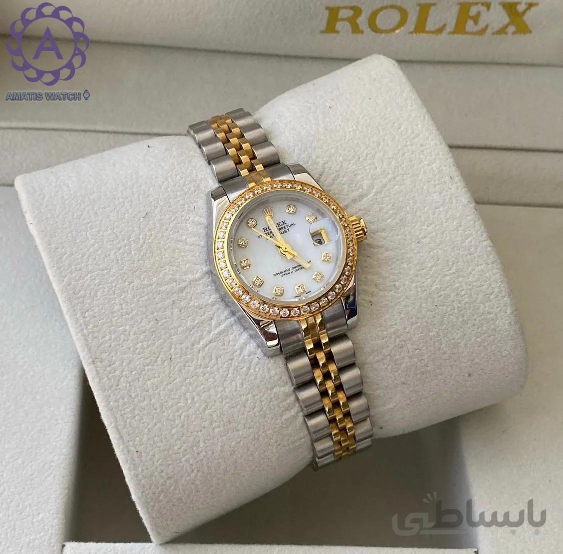 ساعت مچی زنانه رولکس مدل Rolex Date-Just 9080R